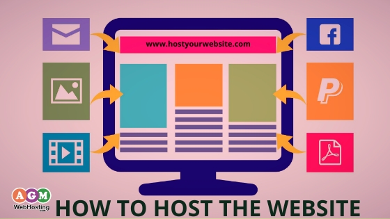 How to host the website