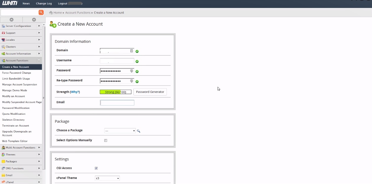 Domain Information