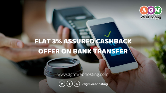 Cashback Offer on Bank Transfer