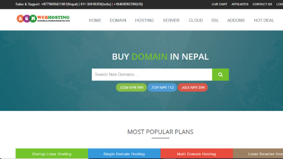 buy hosting in Nepal
