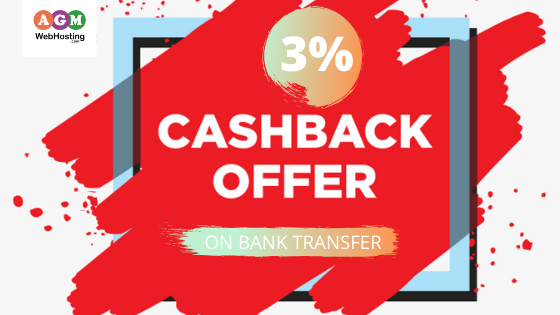 Cashback Offer on Bank Transfer